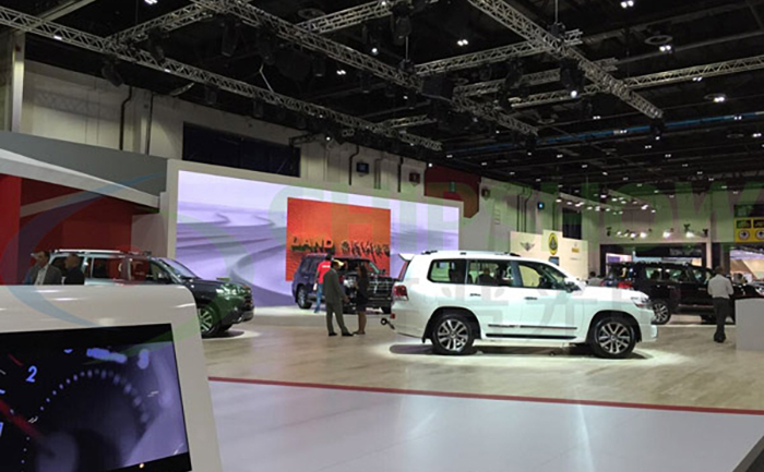 Visor de LED interno