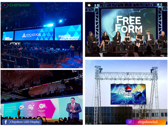 Tela de LED de aluguel