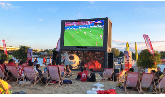 Tela LED de Perímetro do Estádio