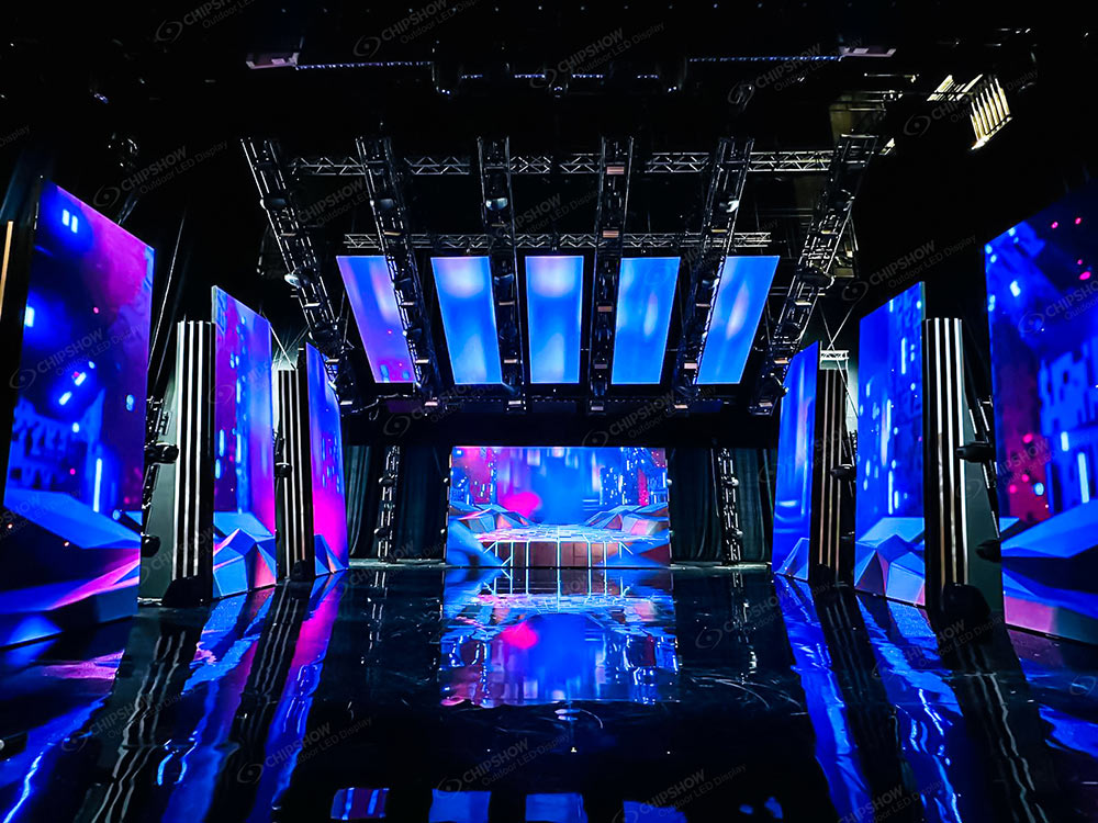 Ecrã LED a cores de alta definição