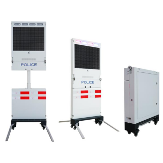 Tela de LED portátil