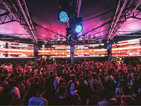 Projeto de Telão LED de aluguel de palco Chipshow C-Lite P3.91 na Itália
