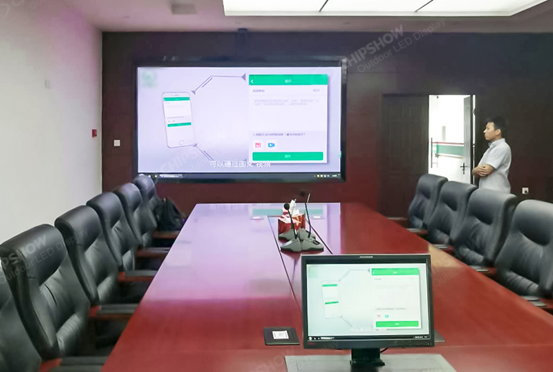 P1.5 Caixa de tela LED de pequeno espaçamento interno de uma unidade em Jiangsu, China