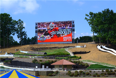 Outdoor de LED de resistência ao vento C-Vent P16 externo nos EUA