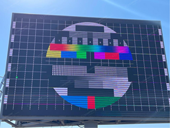 Projeto Chipshow C-Lite P4.81 LED Billboard na Romênia