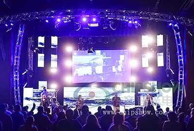 C-lite-c tela de aluguel interna p2.97 na Igreja Americana
